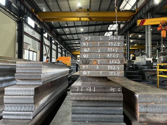 Kekerasan HRC38-42 Pangkalan Cetakan Kustom 10Ni3MnCuAl P21